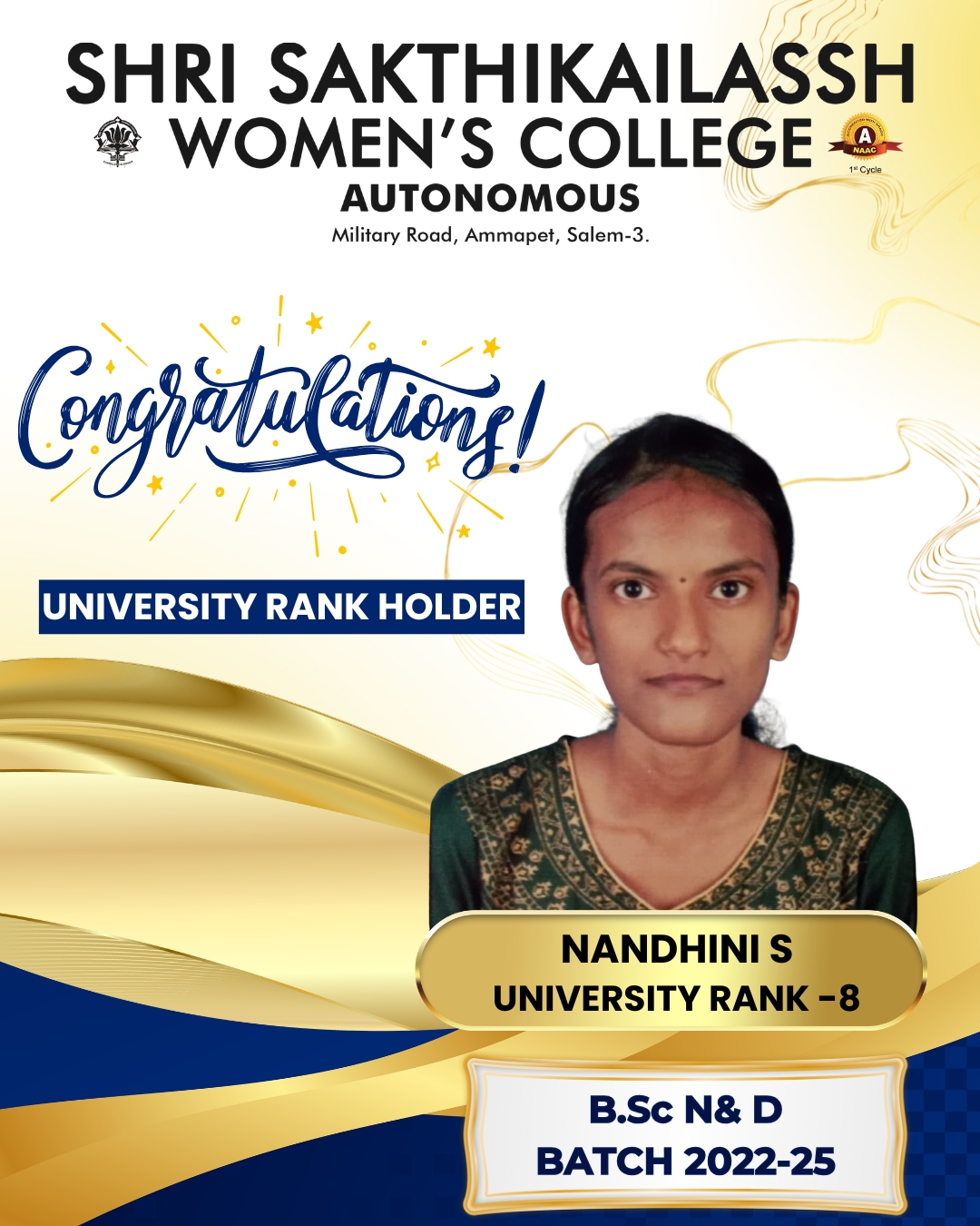 Gold Medalist Achievement